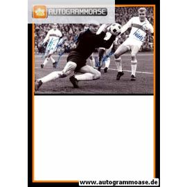 Autogramme Fussball | VfB Stuttgart | 1963 Foto | Spielszene SW + 4 AG