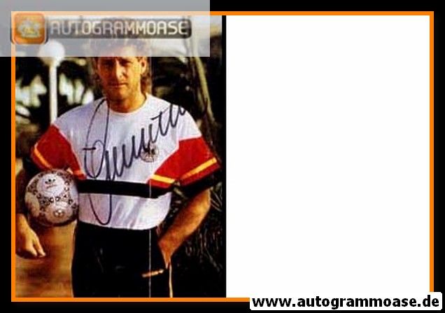 Autogramm Fussball | DFB | 1980er | Harald SCHUMACHER (Portrait Color)