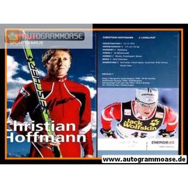 Autogramm Langlauf | Christian HOFFMANN | 2000er (Sportfamilie XL)