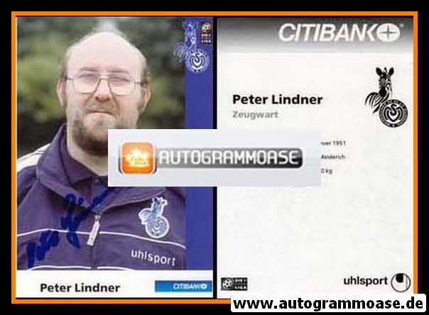 Autogramm Fussball | MSV Duisburg | 2000 | Peter LINDNER