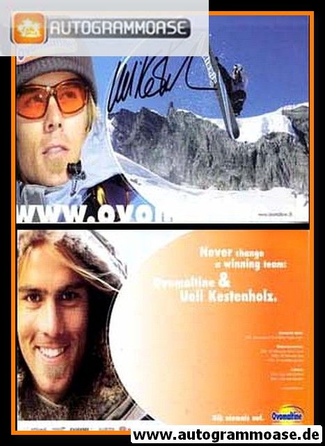 Autogramm Snowboard | Ueli KESTENHOLZ | 2004 (Ovomaltine XL)