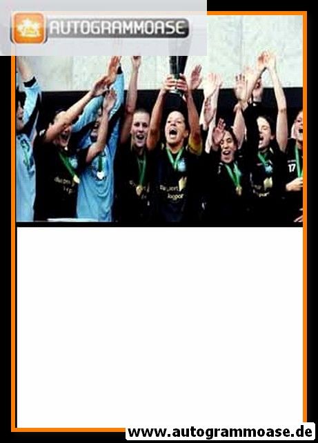 Originalfoto Fussball (D) | FCR 2001 Duisburg | 2010er | TEAM (Pokalsieg)