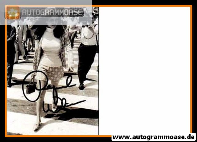 Autogramm Film (USA) | Raquel WELCH | 1970er Foto (Portrait SW)