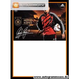 Autogramm Fussball | DFB | 2010-1 Adidas | Andreas KÖPKE (plus Druck)