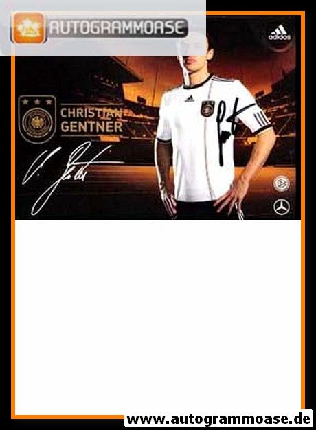 Autogramm Fussball | DFB | 2010-1 Adidas | Christian GENTNER (plus Druck)