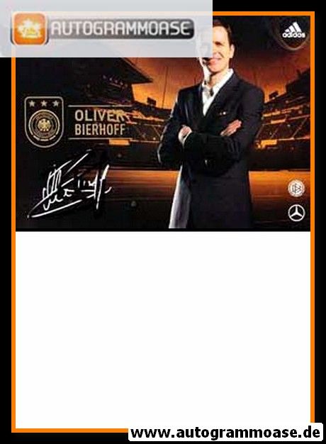 Autogramm Fussball | DFB | 2010-1 Adidas | Oliver BIERHOFF (plus Druck)
