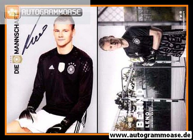 Autogramm Fussball | DFB | 2016 Adidas | Bernd LENO