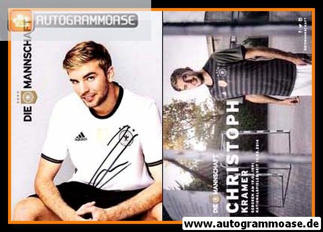 Autogramm Fussball | DFB | 2016 Adidas | Christoph KRAMER