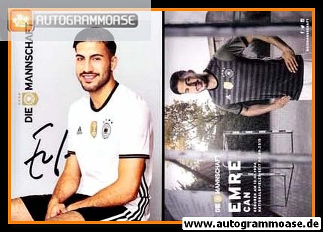 Autogramm Fussball | DFB | 2016 Adidas | Emre CAN
