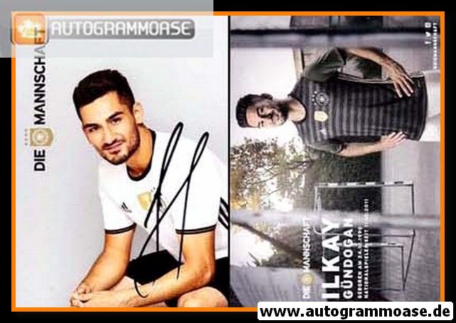Autogramm Fussball | DFB | 2016 Adidas | Ilkay GÜNDOGAN