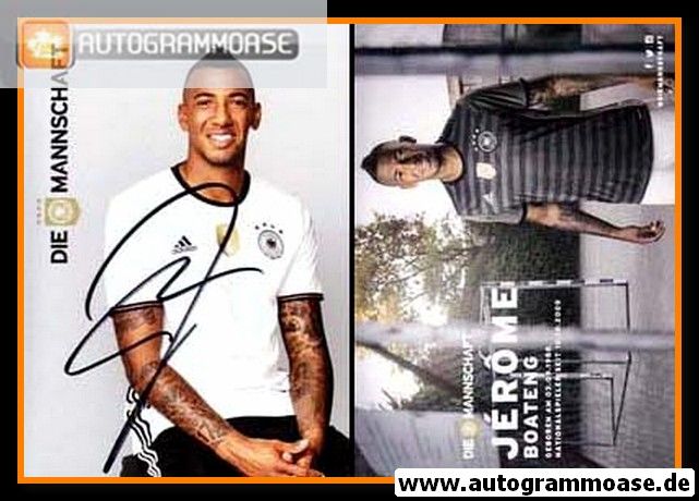 Autogramm Fussball | DFB | 2016 Adidas | Jerome BOATENG