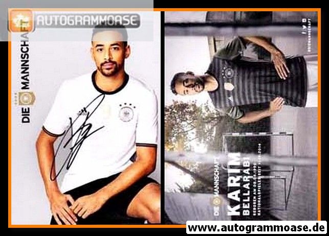 Autogramm Fussball | DFB | 2016 Adidas | Karim BELLARABI