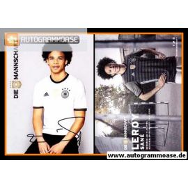 Autogramm Fussball | DFB | 2016 Adidas | Leroy SANE
