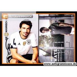 Autogramm Fussball | DFB | 2016 Adidas | Mats HUMMELS