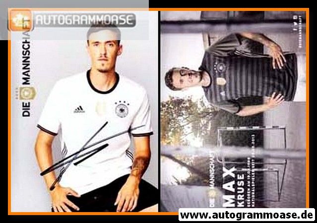Autogramm Fussball | DFB | 2016 Adidas | Max KRUSE