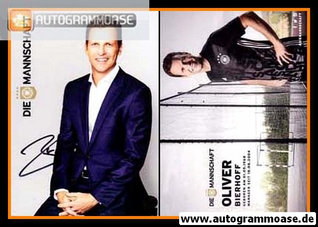 Autogramm Fussball | DFB | 2016 Adidas | Oliver BIERHOFF