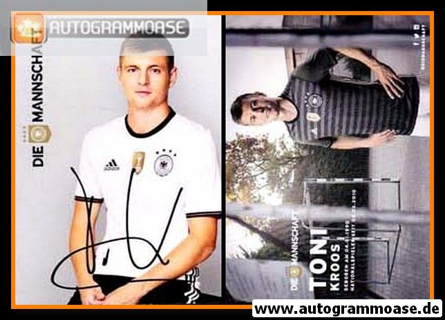 Autogramm Fussball | DFB | 2016 Adidas | Toni KROOS