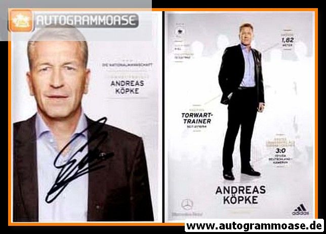 Autogramm Fussball | DFB | 2014 Adidas | Andreas KÖPKE (3 Sterne)