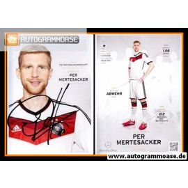 Autogramm Fussball | DFB | 2014 Adidas | Per MERTESACKER (3 Sterne)
