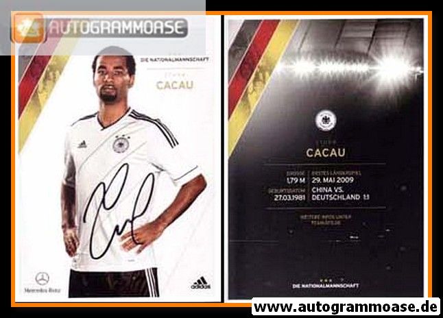 Autogramm Fussball | DFB | 2012 Adidas | CACAU
