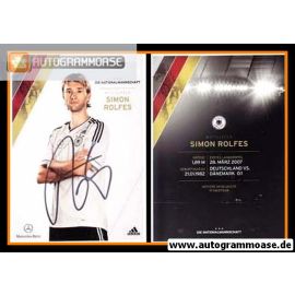 Autogramm Fussball | DFB | 2012 Adidas | Simon ROLFES