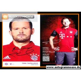 Autogramm Fussball | FC Bayern München | 2016 | Toni TAPALOVIC