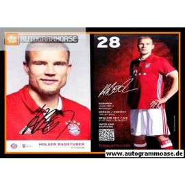 Autogramm Fussball | FC Bayern München | 2016 | Holger BADSTUBER
