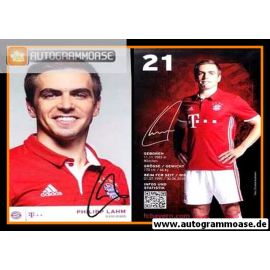 Autogramm Fussball | FC Bayern München | 2016 | Philipp LAHM