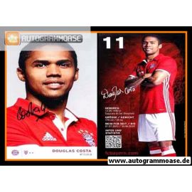 Autogramm Fussball | FC Bayern München | 2016 | Douglas COSTA