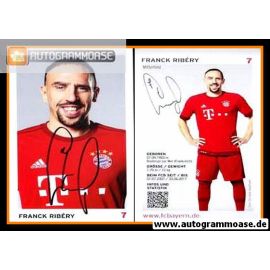 Autogramm Fussball | FC Bayern München | 2015 | Franck RIBERY