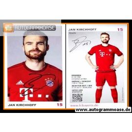 Autogramm Fussball | FC Bayern München | 2015 | Jan KIRCHHOFF
