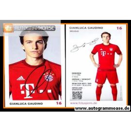 Autogramm Fussball | FC Bayern München | 2015 | Gianluca GAUDINO