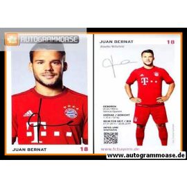 Autogramm Fussball | FC Bayern München | 2015 | Juan BERNAT