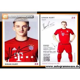 Autogramm Fussball | FC Bayern München | 2015 | Sinan KURT