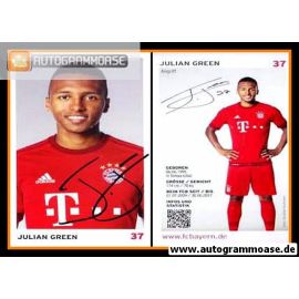 Autogramm Fussball | FC Bayern München | 2015 | Julian GREEN