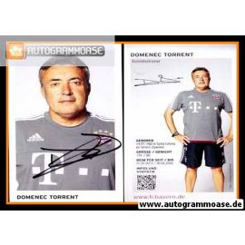 Autogramm Fussball | FC Bayern München | 2015 | Domenec TORRENT