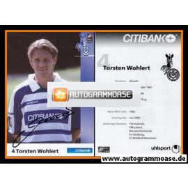 Autogramm Fussball | MSV Duisburg | 2001 | Torsten WOHLERT