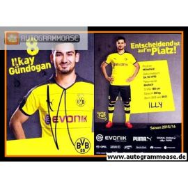 Autogramm Fussball | Borussia Dortmund | 2015 | Ilkay GÜNDOGAN