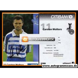 Autogramm Fussball | MSV Duisburg | 2001 | Carsten WOLTERS