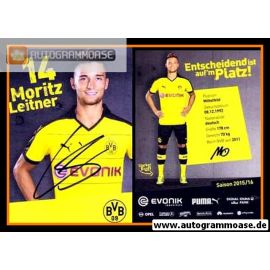 Autogramm Fussball | Borussia Dortmund | 2015 | Moritz LEITNER