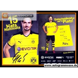 Autogramm Fussball | Borussia Dortmund | 2015 | Mats HUMMELS