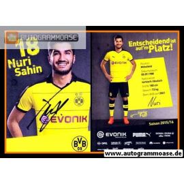 Autogramm Fussball | Borussia Dortmund | 2015 | Nuri SAHIN