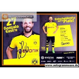 Autogramm Fussball | Borussia Dortmund | 2015 | Gonzalo CASTRO