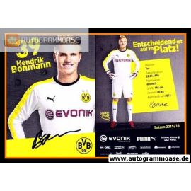 Autogramm Fussball | Borussia Dortmund | 2015 | Hendrik BONMANN