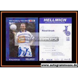 Autogramm Fussball | MSV Duisburg | 2002 | Pavel DRSEK