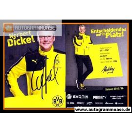 Autogramm Fussball | Borussia Dortmund | 2015 | Norbert DICKEL