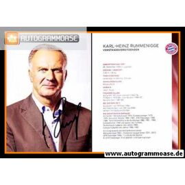 Autogramm Fussball | FC Bayern München | 2013-2 | Karl-Heinz RUMMENIGGE