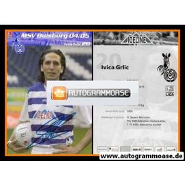 Autogramm Fussball | MSV Duisburg | 2004 | Ivica GRLIC (1)