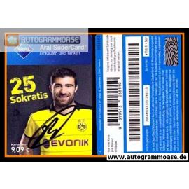 Autogramm Fussball | Borussia Dortmund | 2015 Aral | SOKRATIS