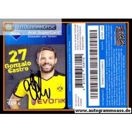 Autogramm Fussball | Borussia Dortmund | 2015 Aral | Gonzalo CASTRO